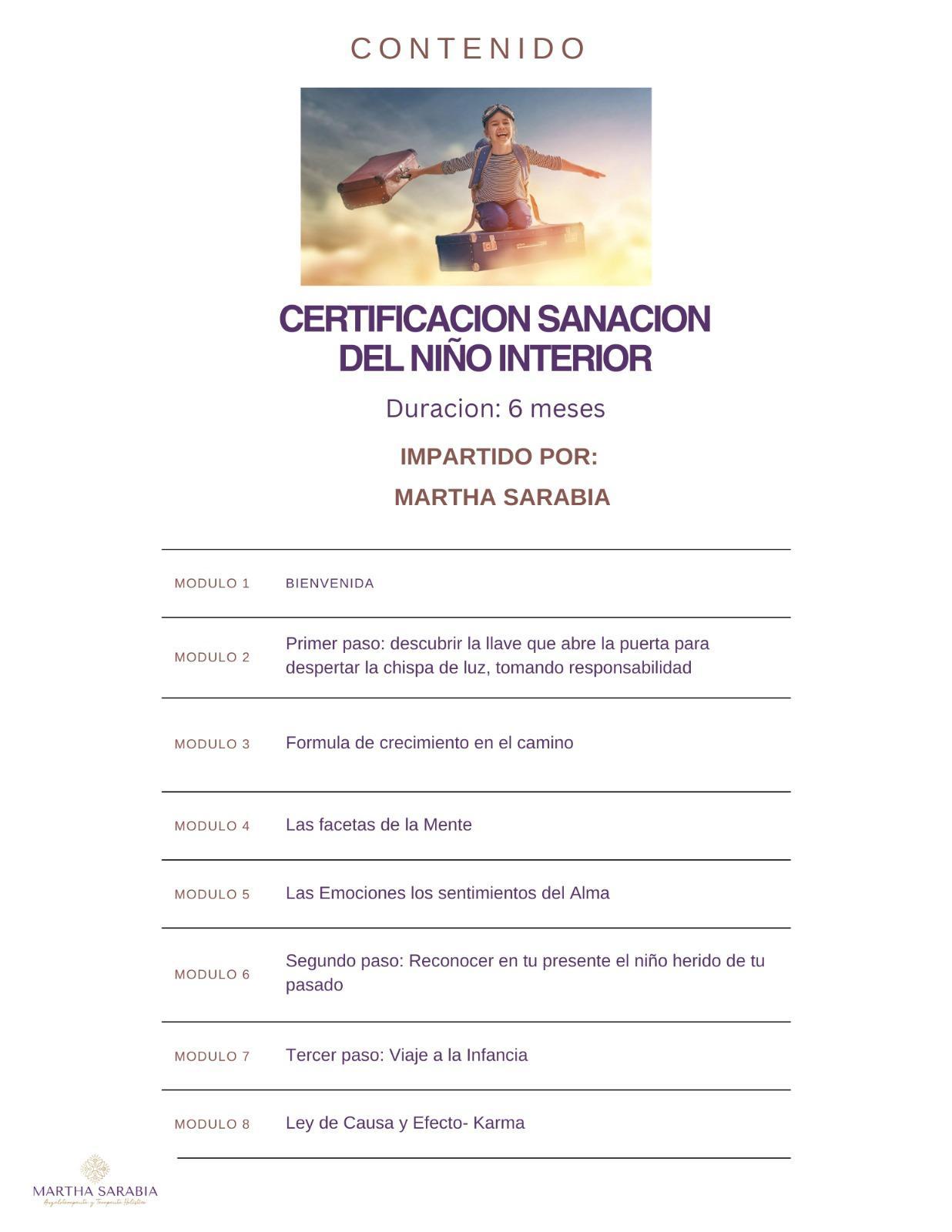 Certificacion Del Niño Interior - Pago 6 Meses Sin Intereses