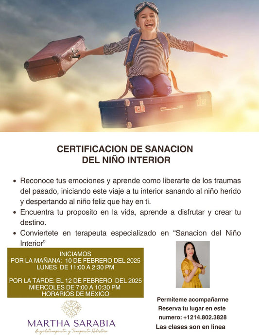 Certificacion Del Niño Interior - Pago 6 Meses Sin Intereses